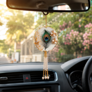 Krishan Feather Car Hanging