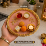 6 Inch Pooja Thali